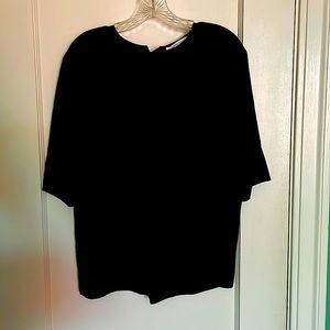 Everlane blouse, black